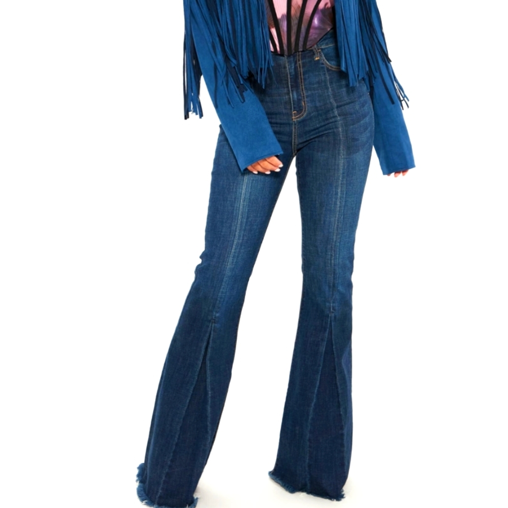 Stretch flare jeans "Way down" (W-5)